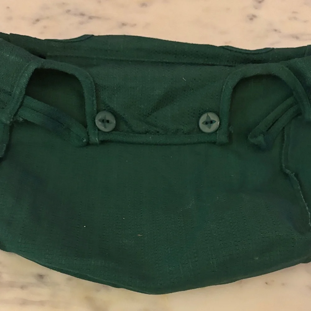 Longaberger Forest Green med Boardwalk liner